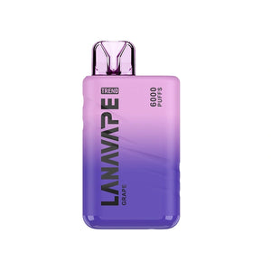 Lana Trend 6000 Puffs Disposable Vape – 20+ Flavors, Rechargeable